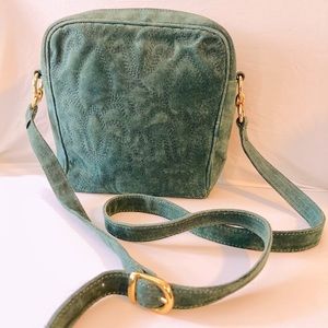 Vintage Italian Suede Purse by Nordstrom